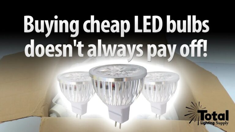 buying cheap led bulbs issue