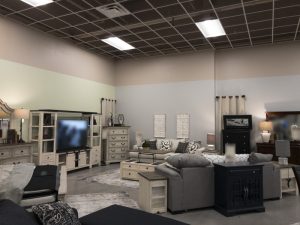 Furniture Store Living Space Fluorescent Lighting