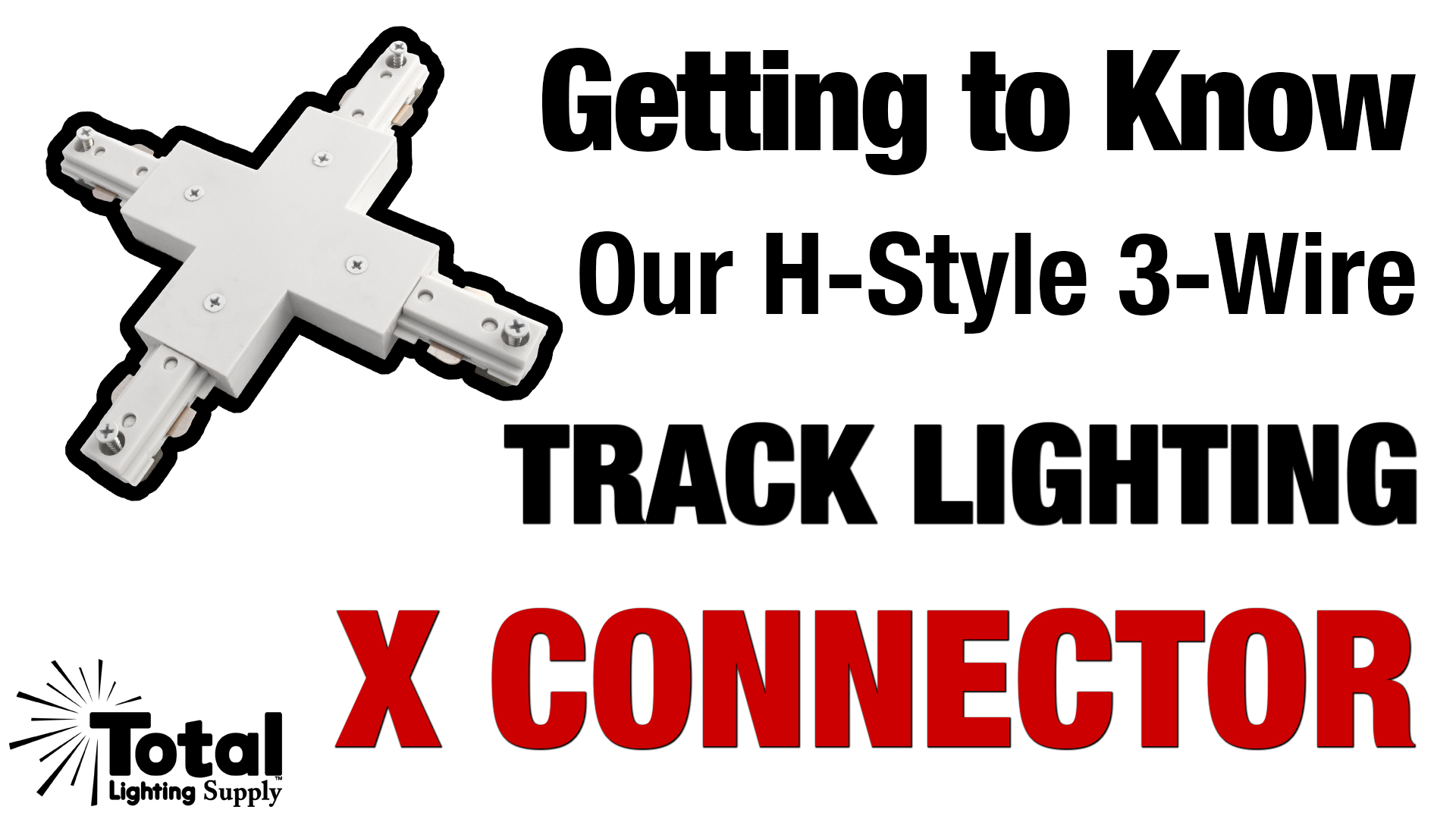Track Lighting TLSK112 x connector power feed