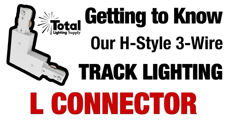 Getting to know Track lighting L-Connector Power Feed