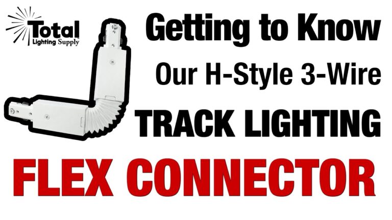 track lighting flex connector video