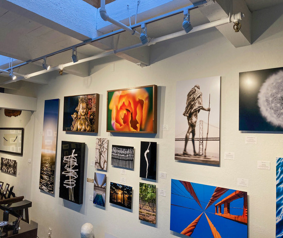 Art Gallery Art Hanging on Wall