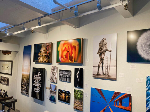 Art Gallery Art Hanging on Wall